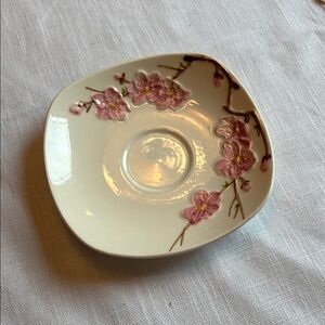 Franciscan Pink Floral Saucer